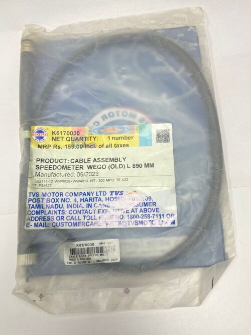 CABLE ASSY SPEEDO  WEGO (OLD) L 890 MM