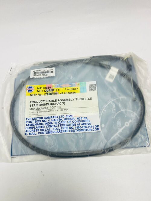 CABLE ASSY THROTTLE STAR BAS/DLX(SPACO)