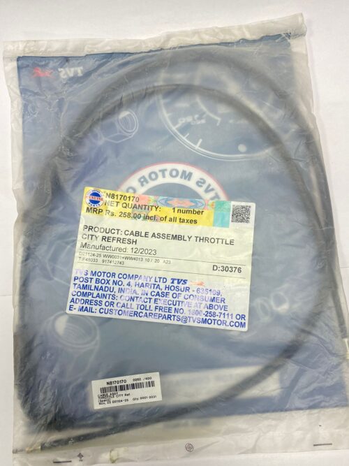 CABLE ASSY THROTTLE CITY Ref (Spaco)