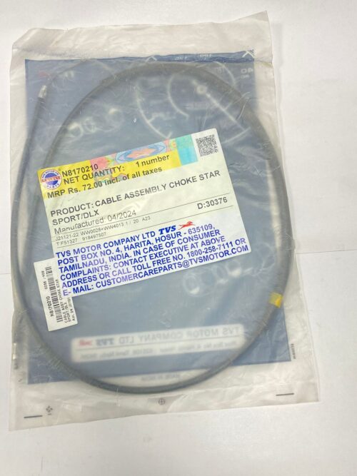 CABLE ASSY CHOKE STAR SPORT/DLX