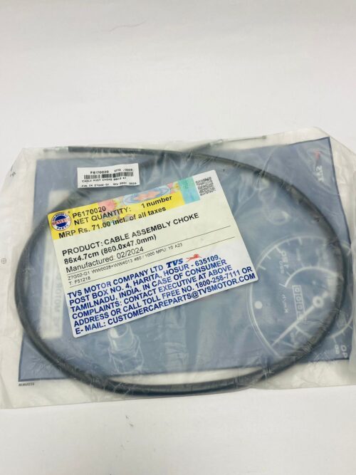CABLE ASSY CHOKE 860.0  47.0