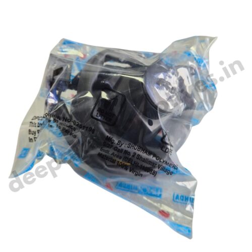HBS - LH - WITH DIPPER, PASSING, HORN, INDICATOR & HORIZONTAL DECOMPRESSION CHOKE - 9 PIN BLACK FEMALE COUPLER